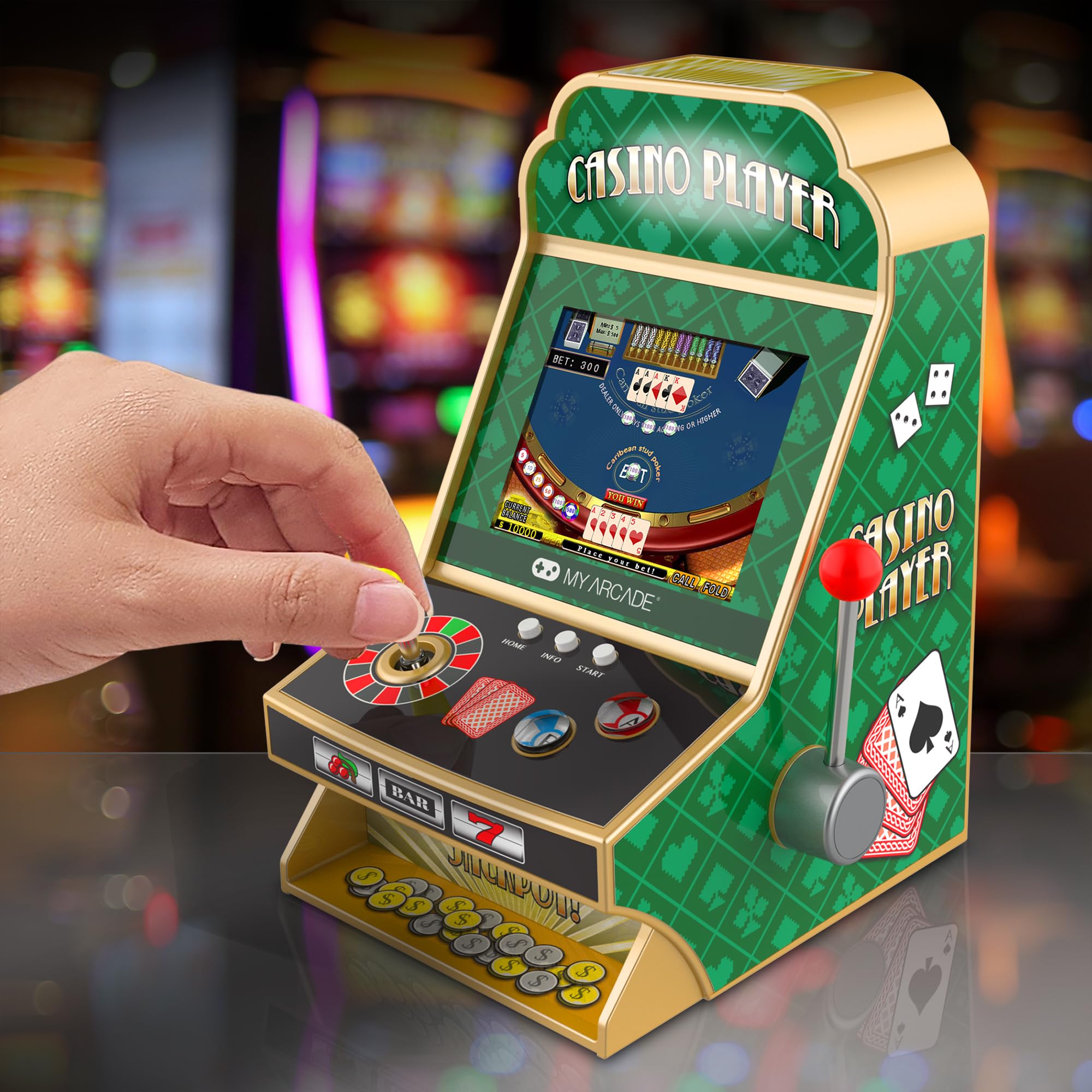 Amazon | My Arcade Casino Player: Retro Arcades, Slot Machine